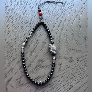 Obsidian phone charm